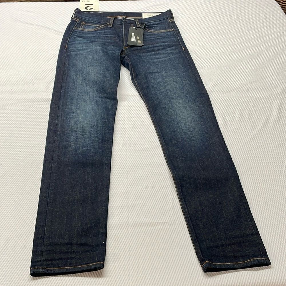 NWT New With Tags Rag & Bone Fit 2 Slim Button Fly Jeans 29x32